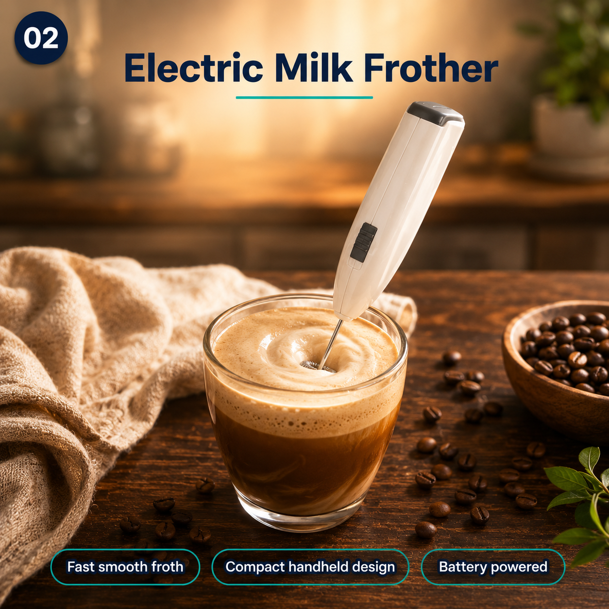Electric Milk Frother
