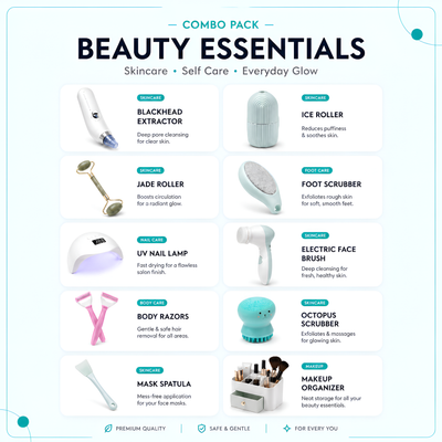 10-in-1 Ladies Beauty & Skincare Wonder Combo —