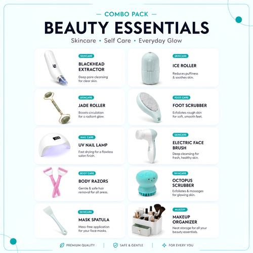 10-in-1 Ladies Beauty & Skincare Wonder Combo —