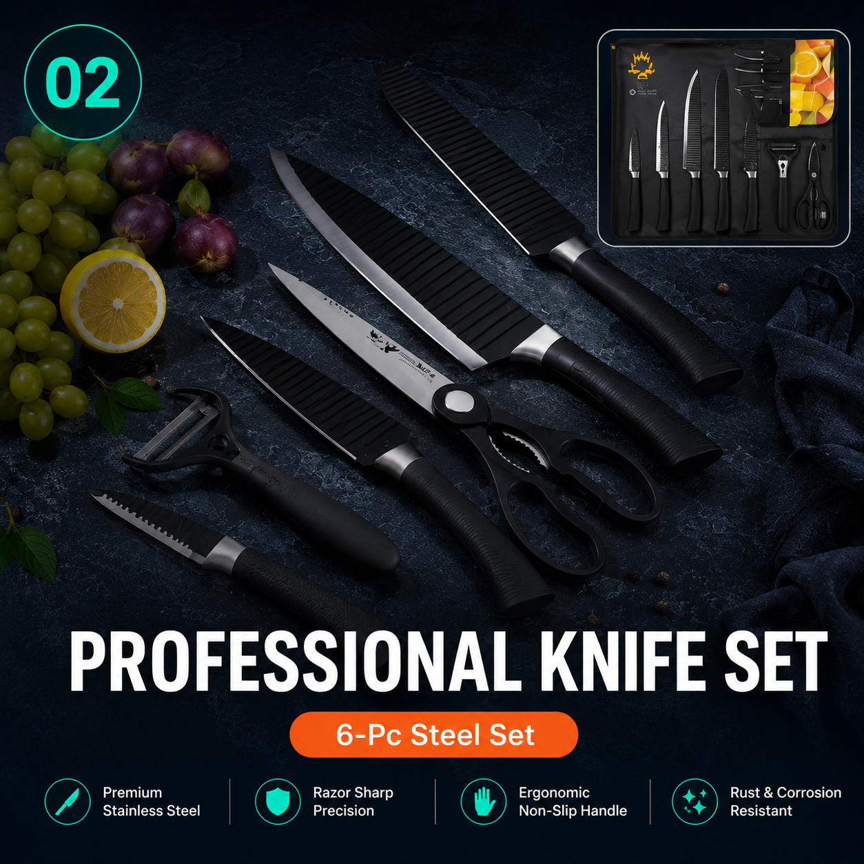 Kitchen Knife Set