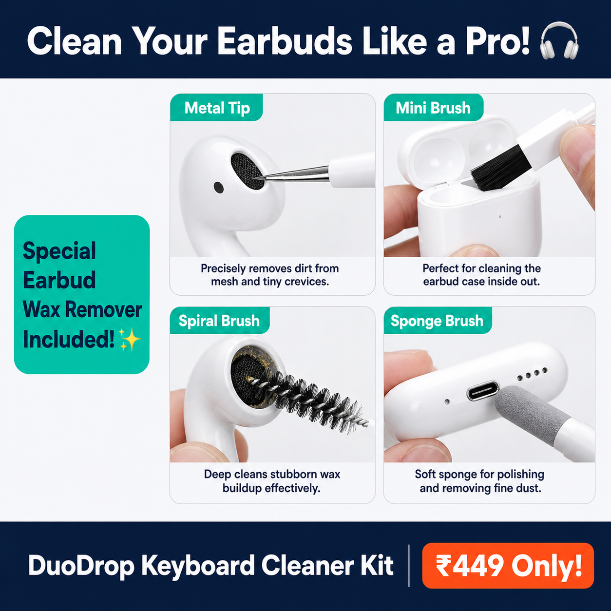 Keyboard Cleaner Kit
